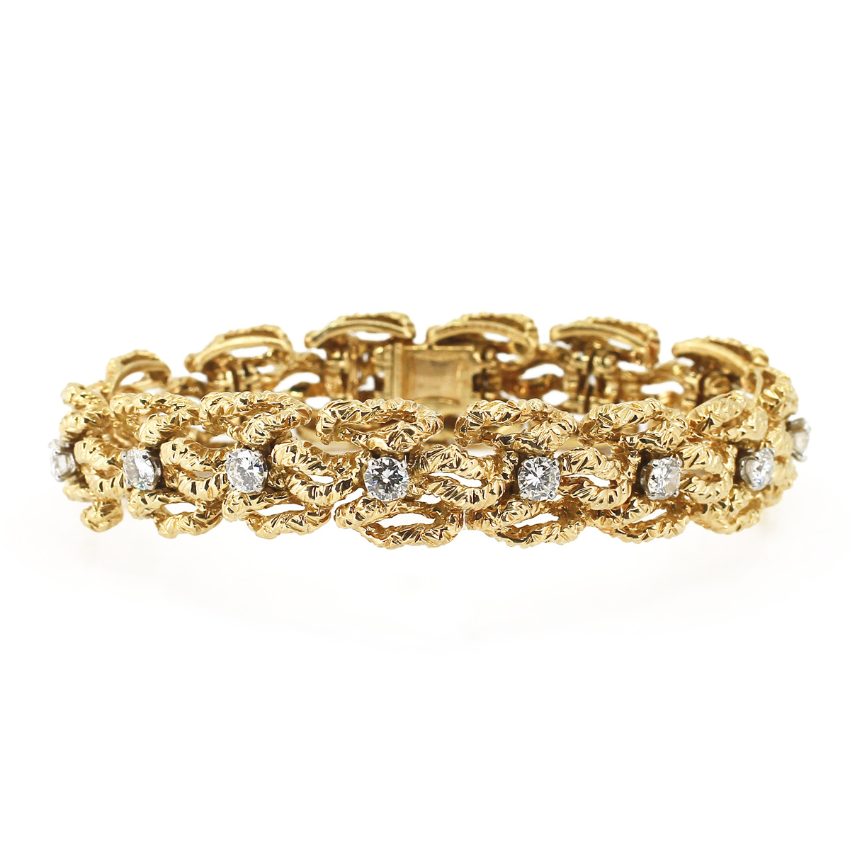 Cartier Brilliant Cut Diamond Bracelet- 17643-5 1