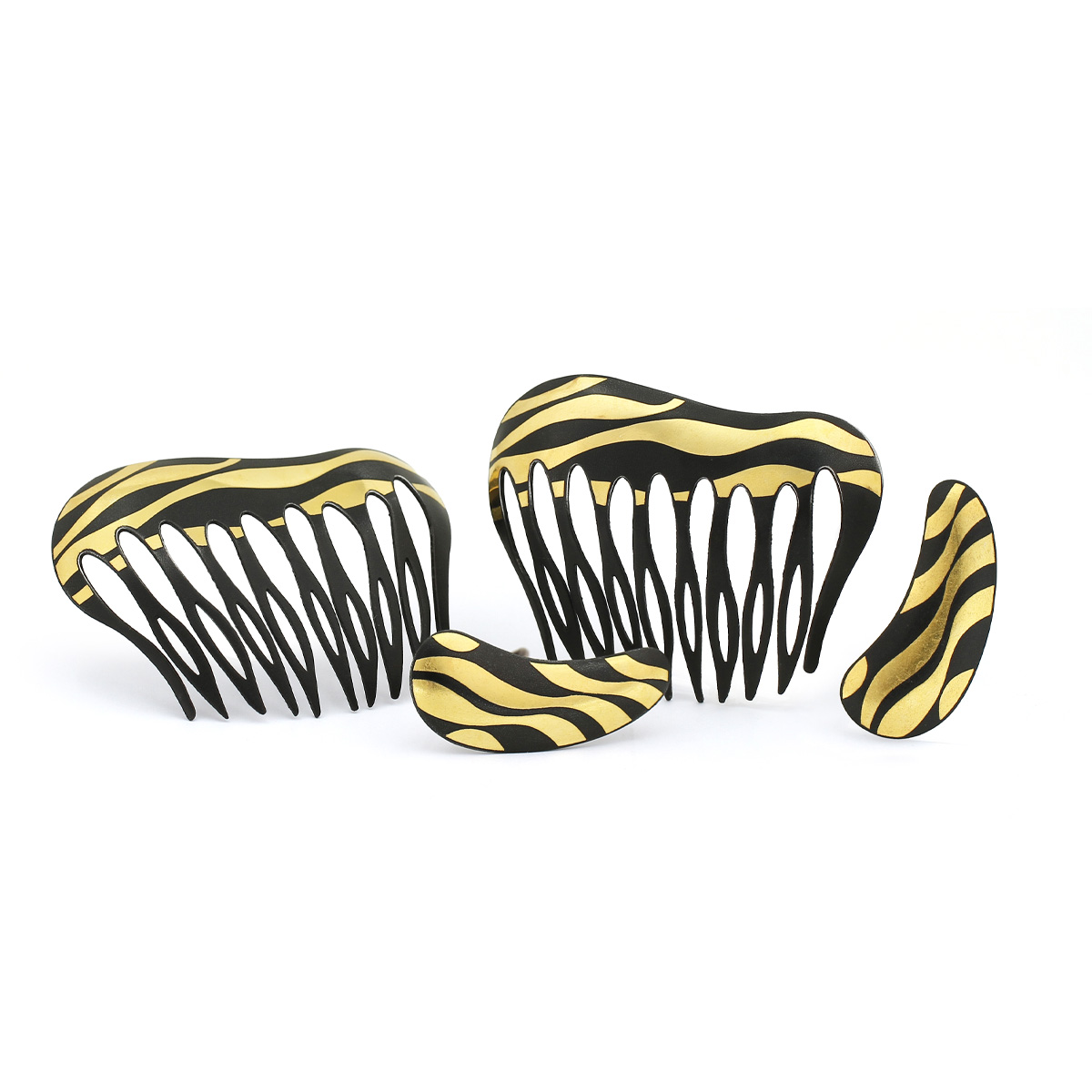 Cummings Tiffany Hair Combs Slides 1 17642-2