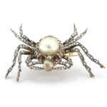 Antique French Crab Brooch 3