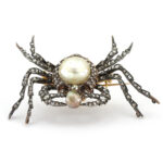 Antique French Crab Brooch 3