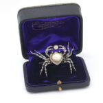 Antique French Crab Brooch 4