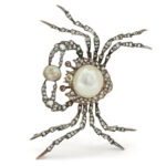 Antique French Crab Brooch 5