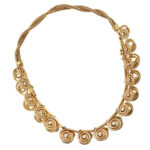 Mellerio Gold Swirl Necklace 1