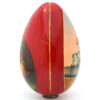 side view, Russian Papier-mÃ¢chÃ© Easter Egg